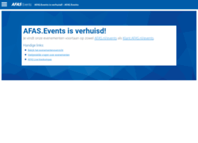 Afas.events thumbnail