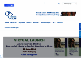 Africanchildforum.org thumbnail