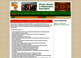Africanwomeninmath.org thumbnail