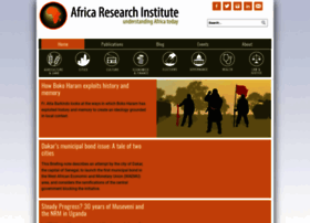Africaresearchinstitute.org thumbnail