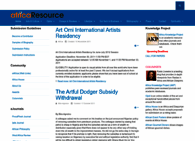 Africaresource.com thumbnail