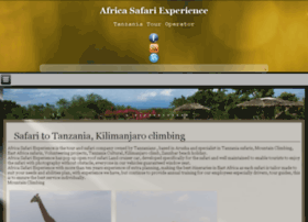 Africasafariexperience.com thumbnail