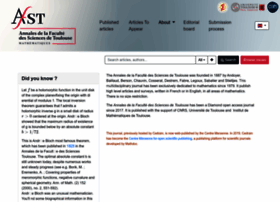 Afst.centre-mersenne.org thumbnail