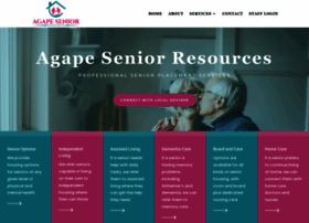 Agapeseniorresources.com thumbnail