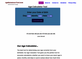 Agecalculatortool.com thumbnail