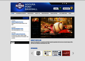 Agouraponybaseball.org thumbnail
