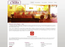 Agra-restaurant.fr thumbnail