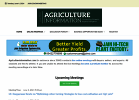 Agricultureinformation.com thumbnail