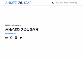 Ahmedzougari.com thumbnail
