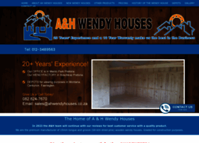 Ahwendyhouses.co.za thumbnail