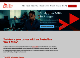 Aib.edu.au thumbnail
