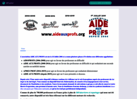 Aideauxprofs.org thumbnail Aideauxprofs.org thumbnail