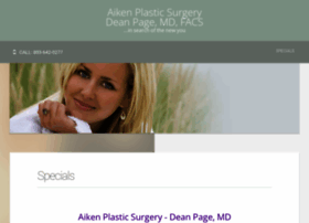 Aikenplasticsurgery.com thumbnail