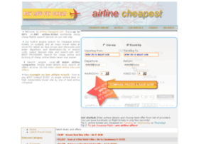 Airline-cheapest.com thumbnail