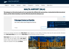 Airport-malta.com thumbnail