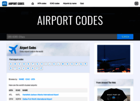 Airportcodes.aero thumbnail