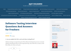 Ajaykulkarnisoftwaretesting.wordpress.com thumbnail