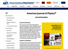 Ajp.aapt.org thumbnail