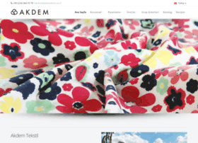 Akdemtekstil.com thumbnail
