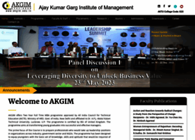 Akgim.edu.in thumbnail