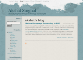 Akshatsinghal.com thumbnail