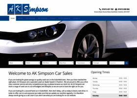 Aksimpsoncarsales.co.uk thumbnail