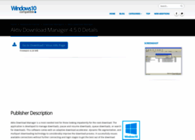 Aktiv-download-manager.windows10compatible.com thumbnail