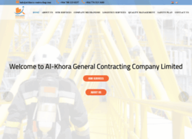 Al-khora-contracting.com thumbnail