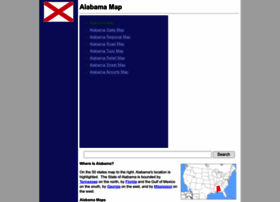 Alabama-map.org thumbnail