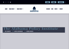Alabamapolicy.org thumbnail