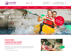 Alb-canoes.com thumbnail