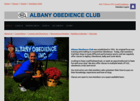 Albanyobedience.com thumbnail