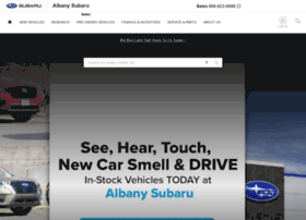 Albanysubaru.com thumbnail