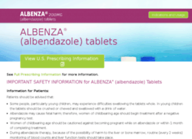 Albenza.com thumbnail