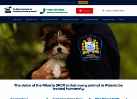 Albertaspca.org thumbnail