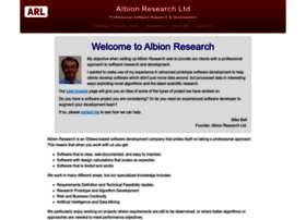 Albionresearch.com thumbnail