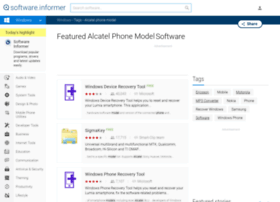Alcatel-phone-model.software.informer.com thumbnail