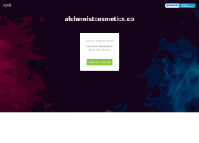 Alchemistcosmetics.co thumbnail