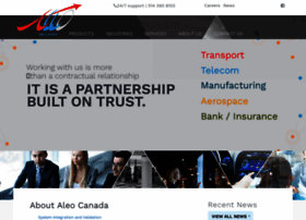 Aleo-solutions.com thumbnail