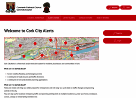 Alerts.corkcity.ie thumbnail