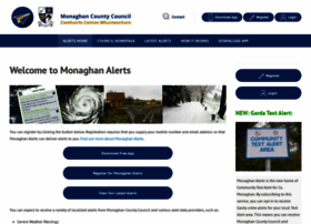 Alerts.monaghancoco.ie thumbnail