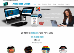 Alexiawebdesign.in thumbnail