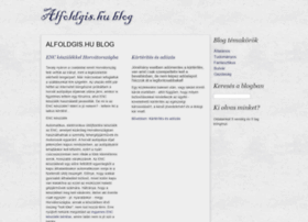 Alfoldgis.hu thumbnail