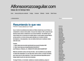 Alfonsoorozcoaguilar.com thumbnail