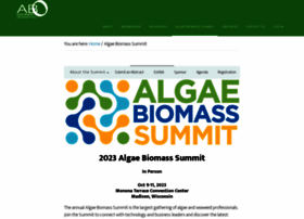 Algaebiomasssummit.org thumbnail