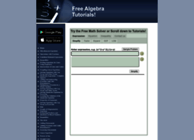 Algebra-help.org thumbnail