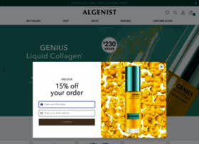 Algenist.com thumbnail