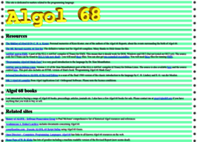Algol68.org thumbnail