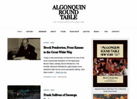 Algonquinroundtable.org thumbnail
