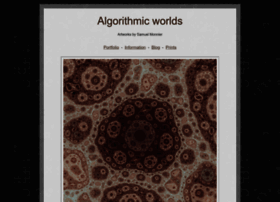 Algorithmic-worlds.net thumbnail